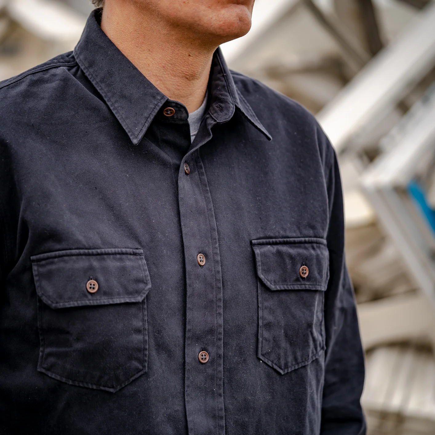 Indigofera Alamo Shirt - Marshall Black - Image 3