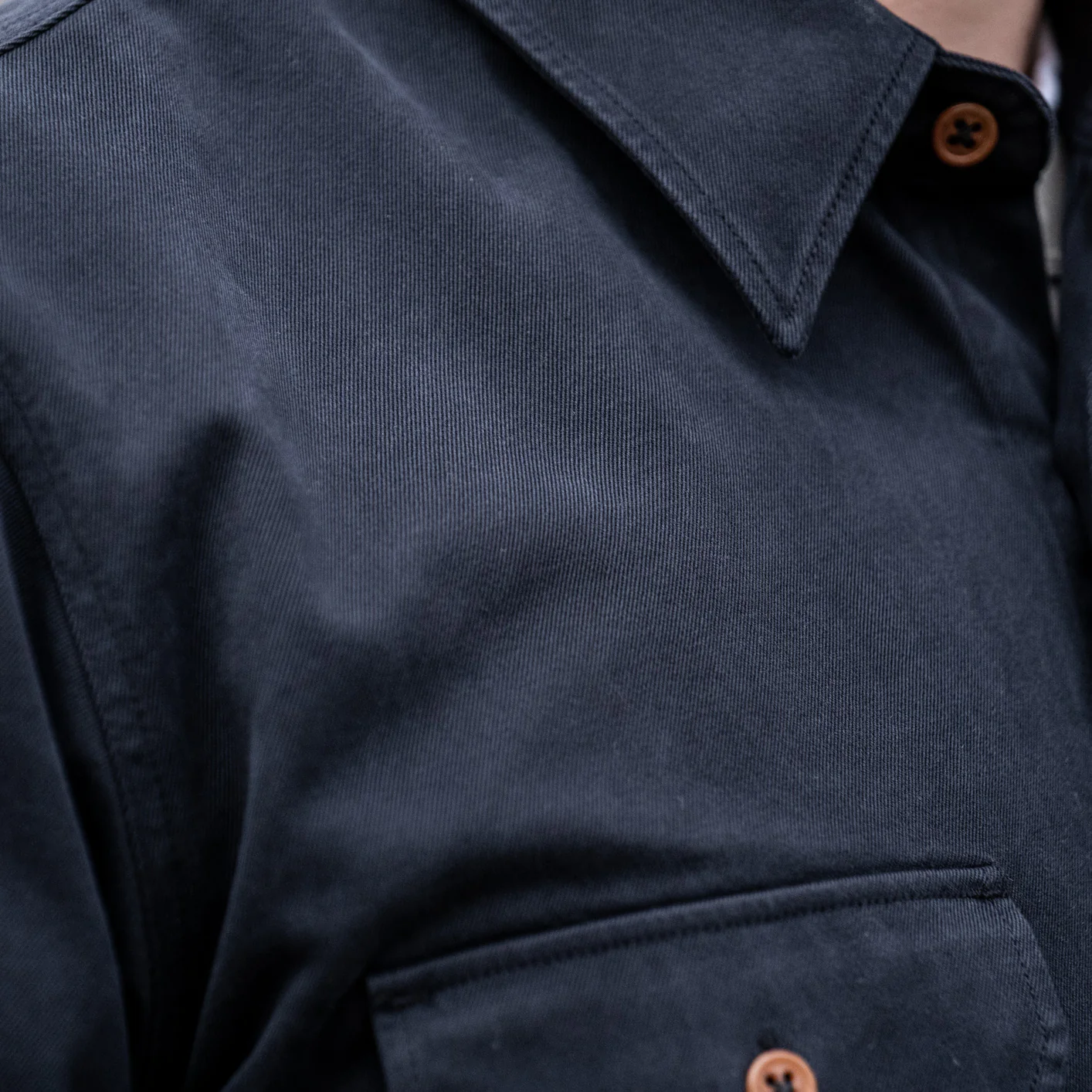 Indigofera Alamo Shirt - Marshall Black - Image 4