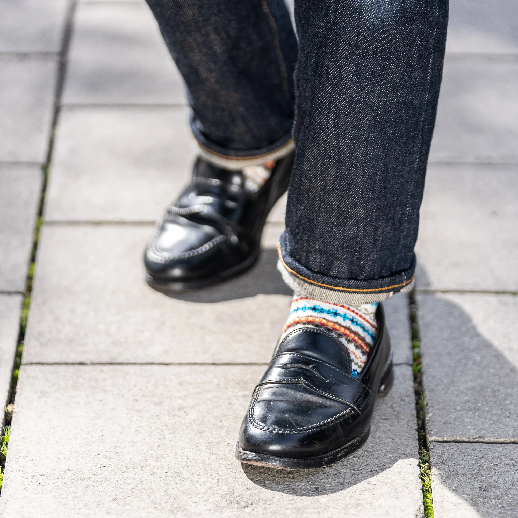 Alden 987 Leisure Handsewn Penny Loafer – Black Shell Cordovan - Image 10