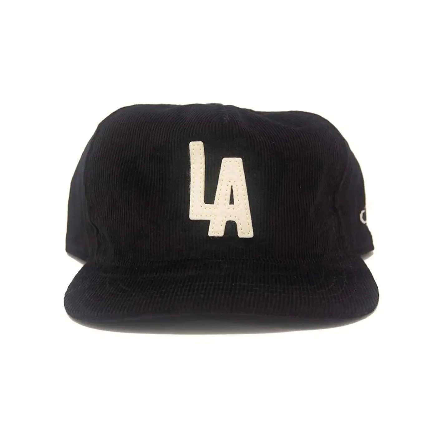 Ampal Creative ‘LA City’ Snapback Cap – Black / Corduroy