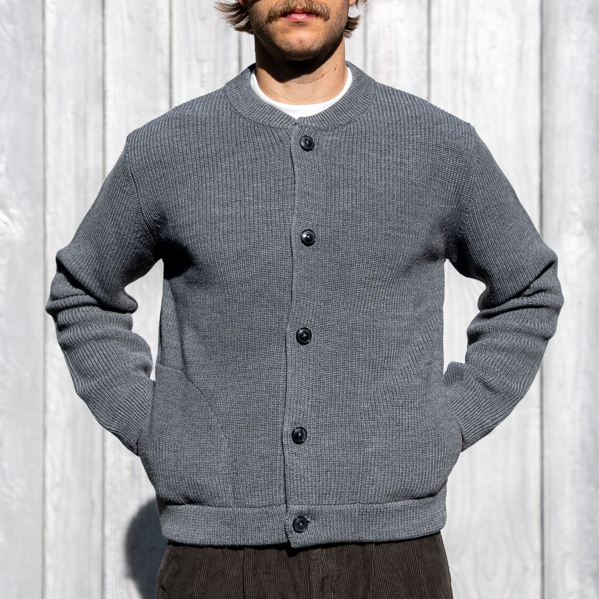 Andersen-Andersen Skipper Jacket - Grey - Image 4