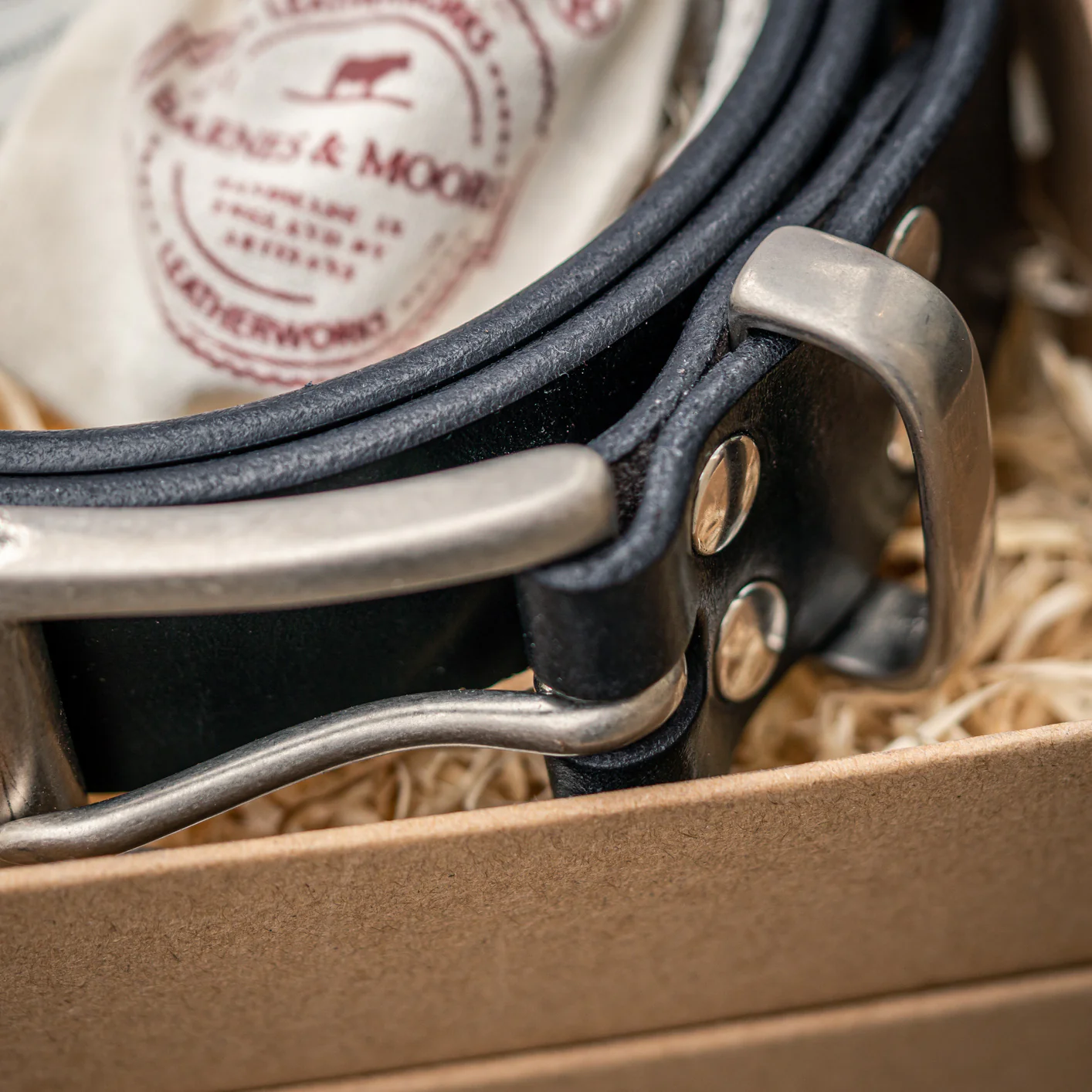Barnes & Moore Garrison Belt - Black - Image 6