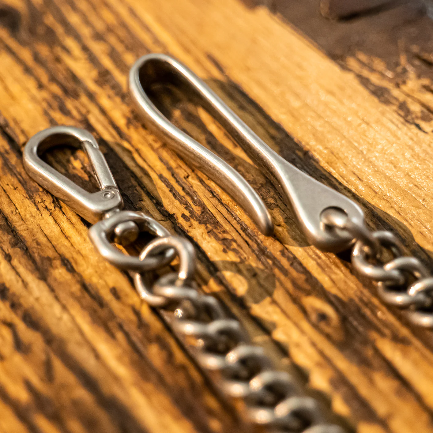 Barnes & Moore Heavy Duty Wallet Tether - Antique Nickel - Image 5