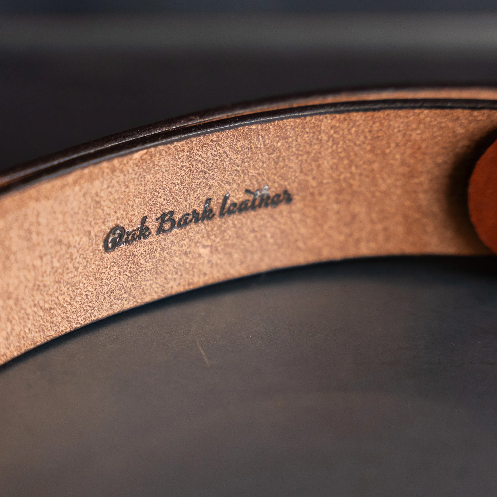 Barnes & Moore Roller Belt – Oak Bark Conker - Image 3