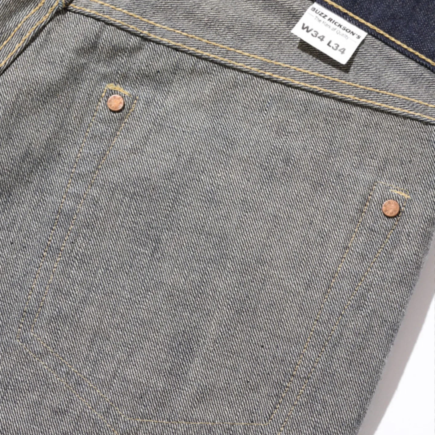 Buzz Rickson’s 13.6oz World War II Waist Overalls – Classic Straight - Image 14