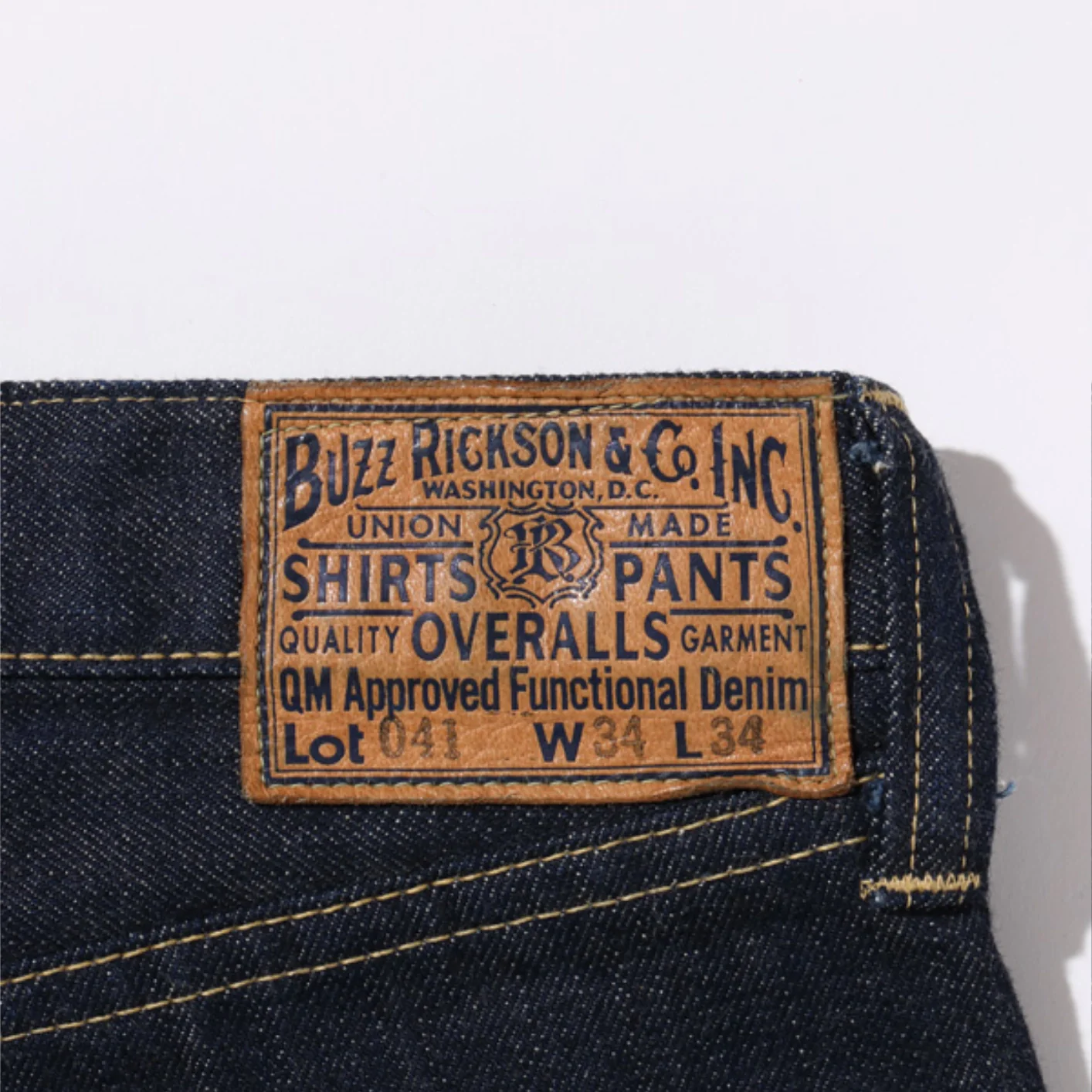 Buzz Rickson’s 13.6oz World War II Waist Overalls – Classic Straight - Image 16