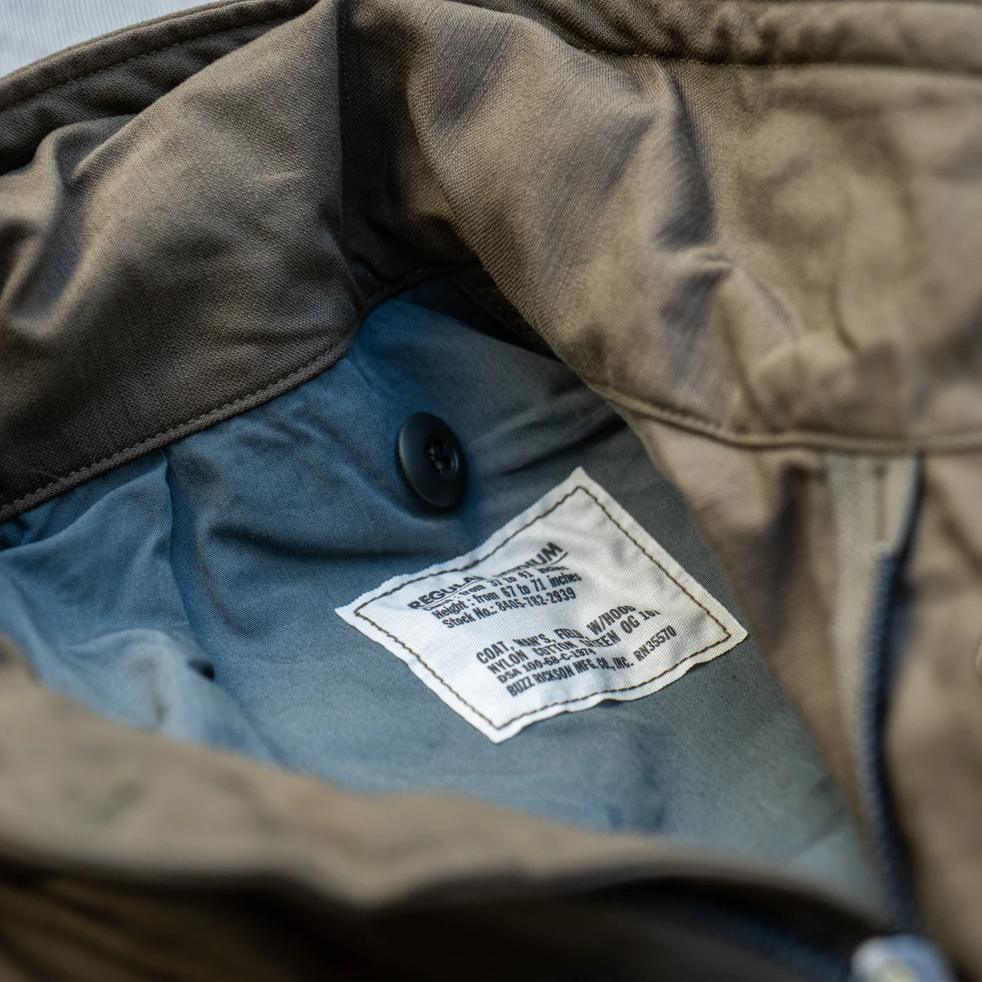 Buzz Rickson’s M-65 Field Jacket – Olive Drab - Image 5