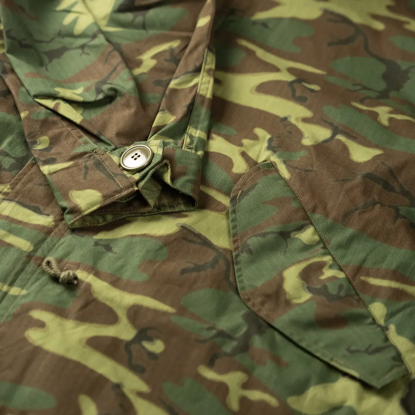 Buzz Rickson’s Type M-65 ERDL ‘Water Repellent Civilian Model’ Parka – Camouflage - Image 5