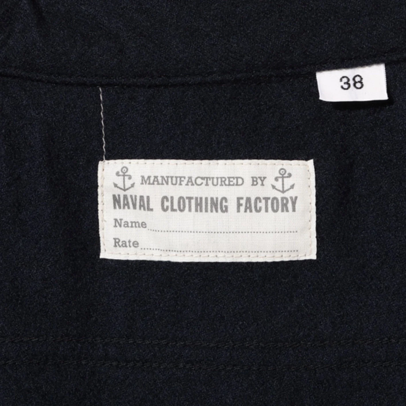Buzz Rickson’s US Navy Wool Flannel CPO Shirt – Navy - Image 11
