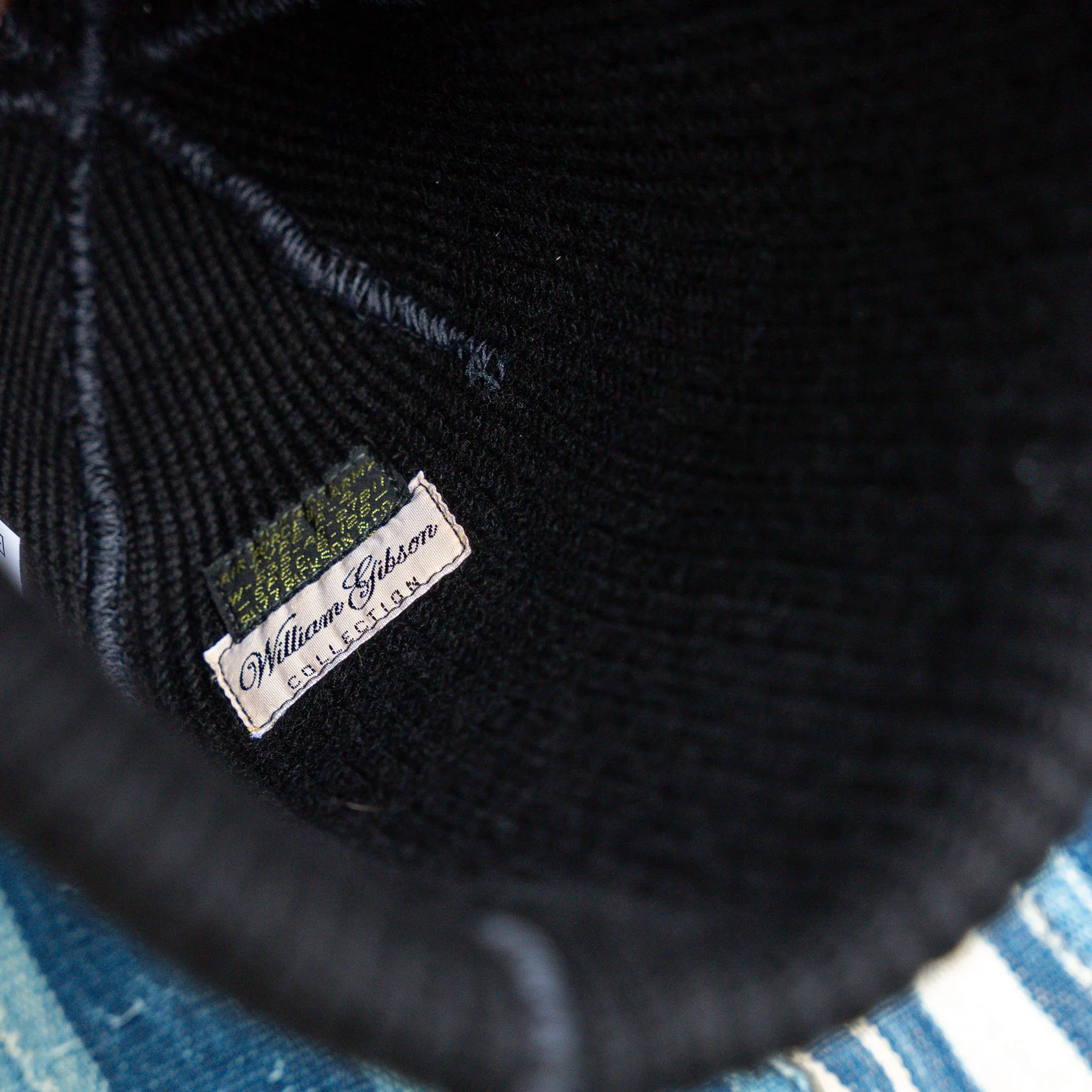 Buzz Rickson’s x William Gibson A-4 Knit Cap – Black - Image 5
