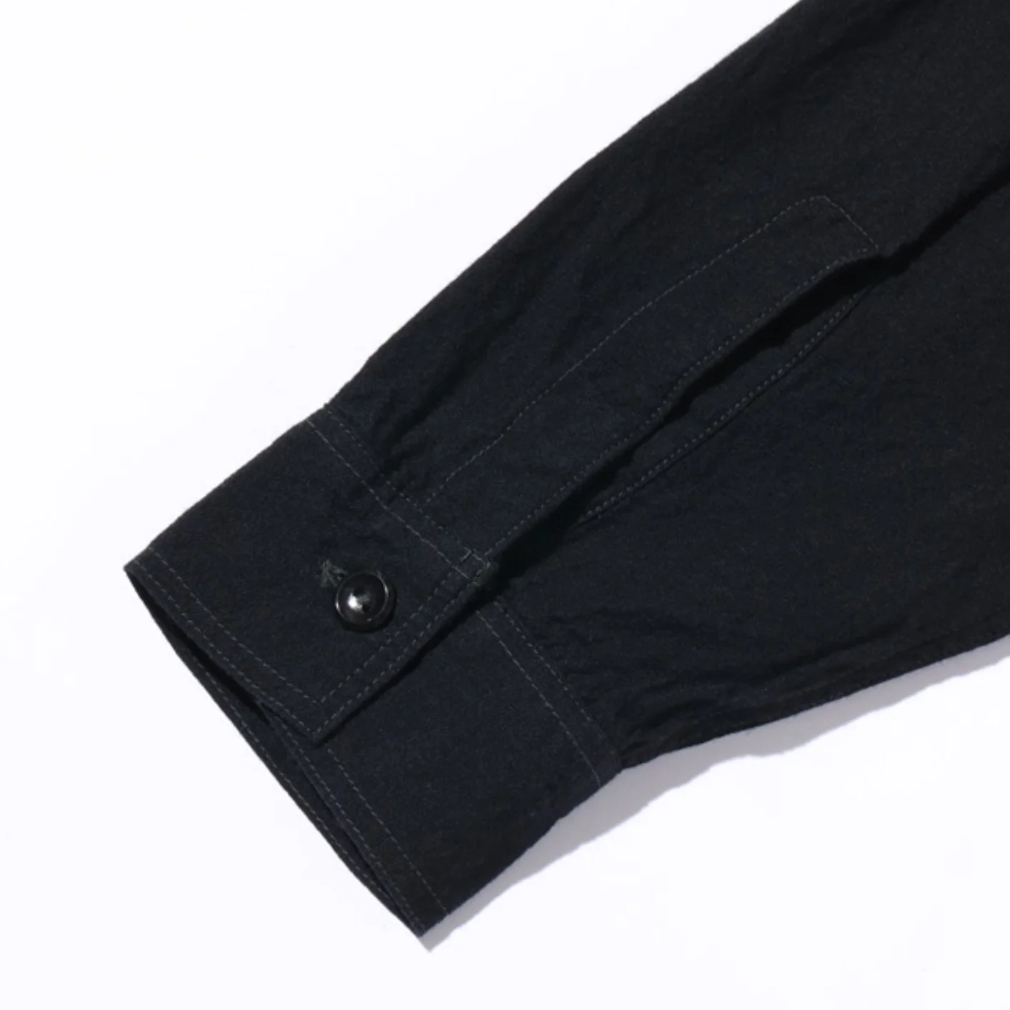 Buzz Rickson’s x William Gibson Selvedge Chambray Work Shirt – Black - Image 9