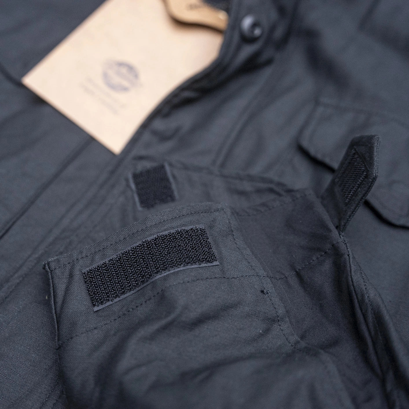 Buzz Rickson's X William Gibson M-65 Jacket - Black - Image 6