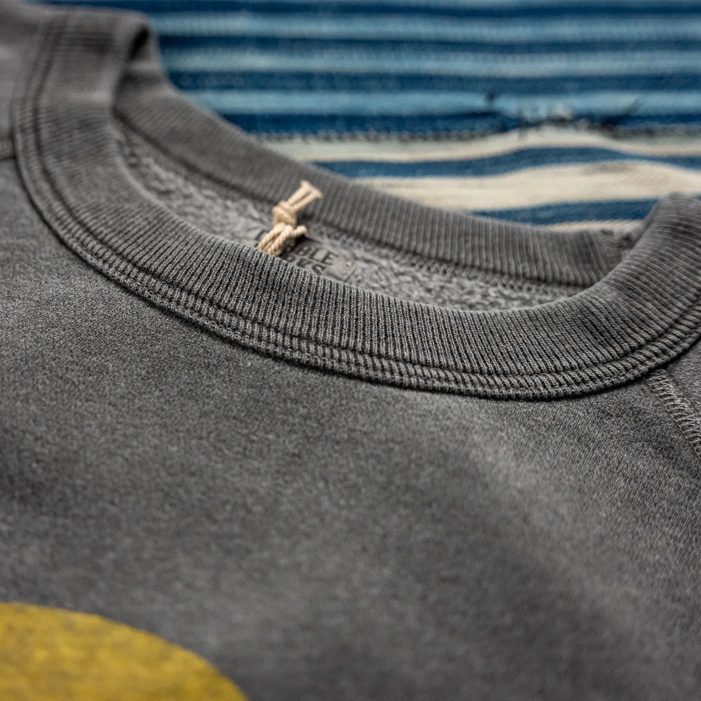 Dubble Works ‘Smile’ Loopwheeled Sweatshirt - Sumikuro - Image 3