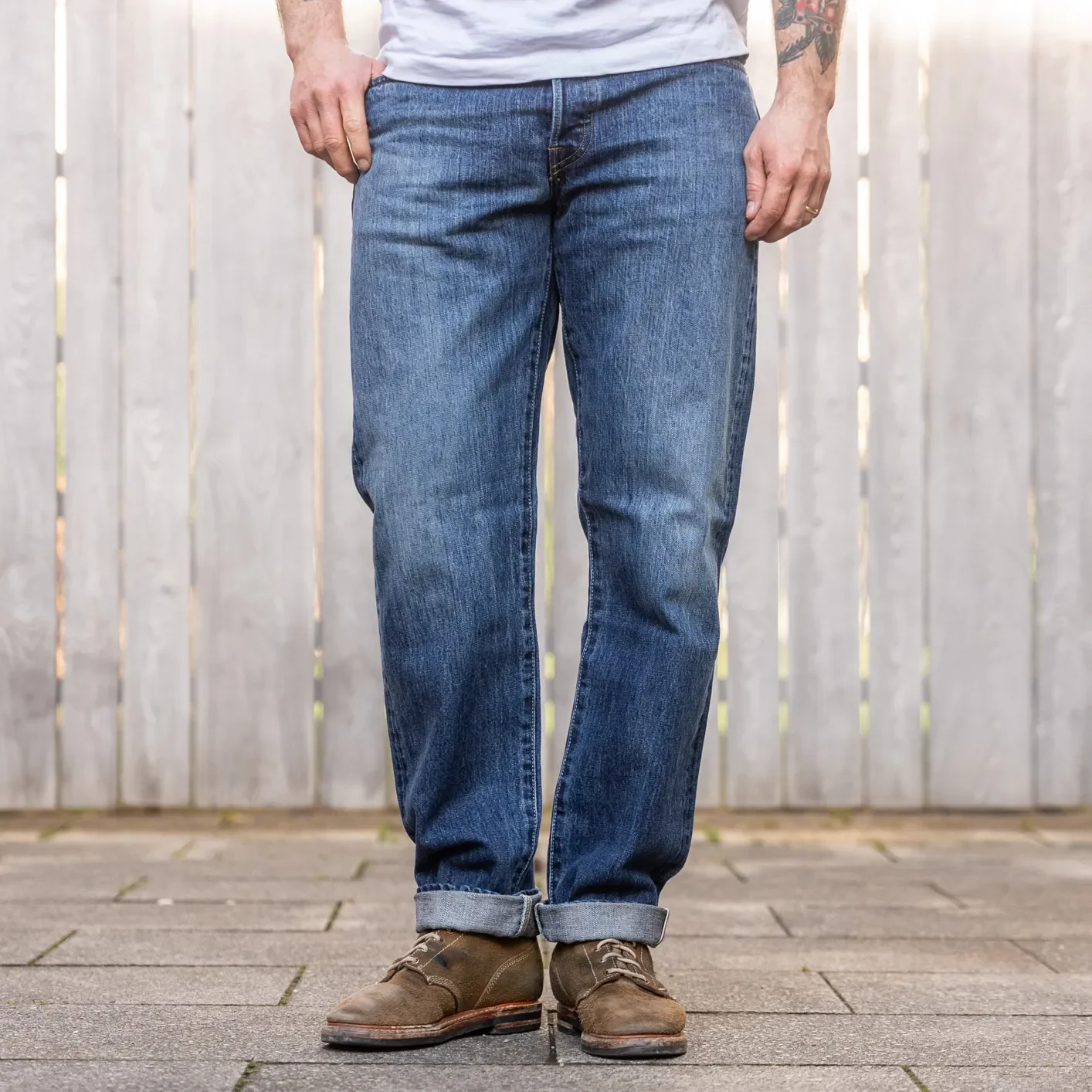 Edwin 14oz Kurabo Red Selvedge Jeans – Blue Dark Used / Regular Tapered