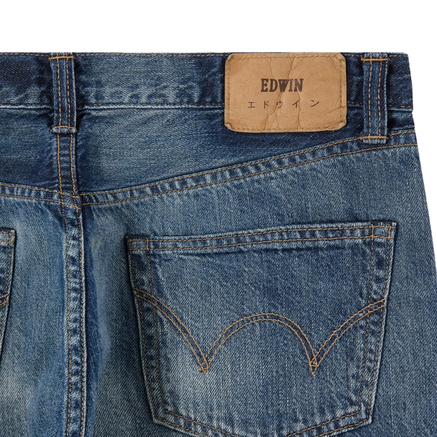 Edwin 14oz Kurabo Red Selvedge Jeans – Blue Dark Used / Regular Tapered - Image 5