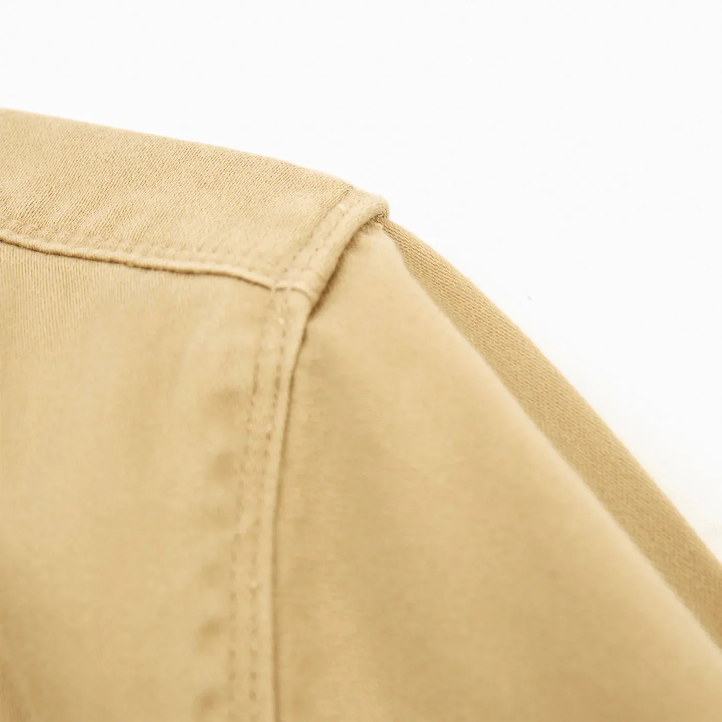 Freenote 11oz Sateen Twill Utility Shirt – Khaki - Image 7