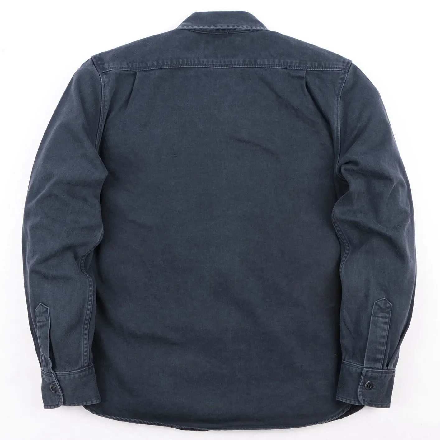 Freenote 11oz Sateen Twill Utility Shirt – Navy - Image 10