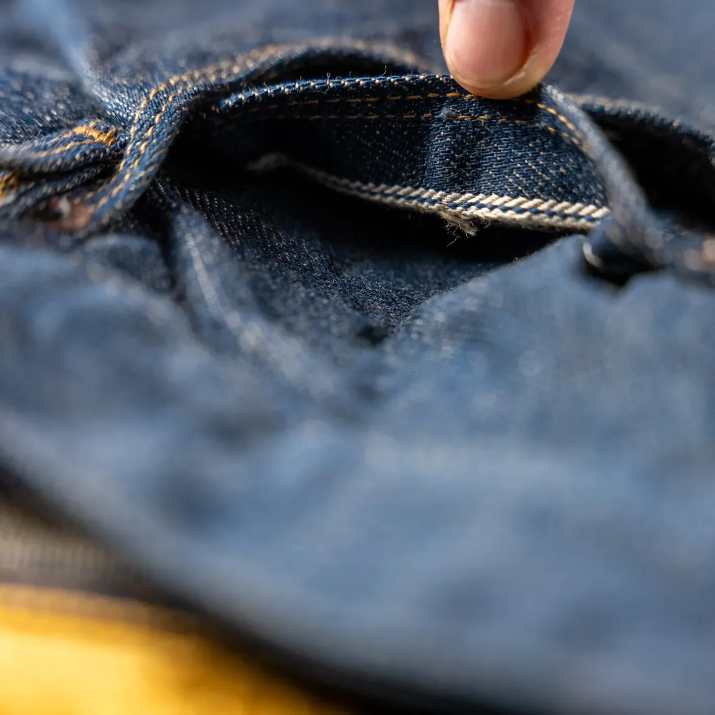 Freenote Cloth ‘Modesto’ 13oz Natural Indigo Selvedge Jeans – Wide Straight - Image 7