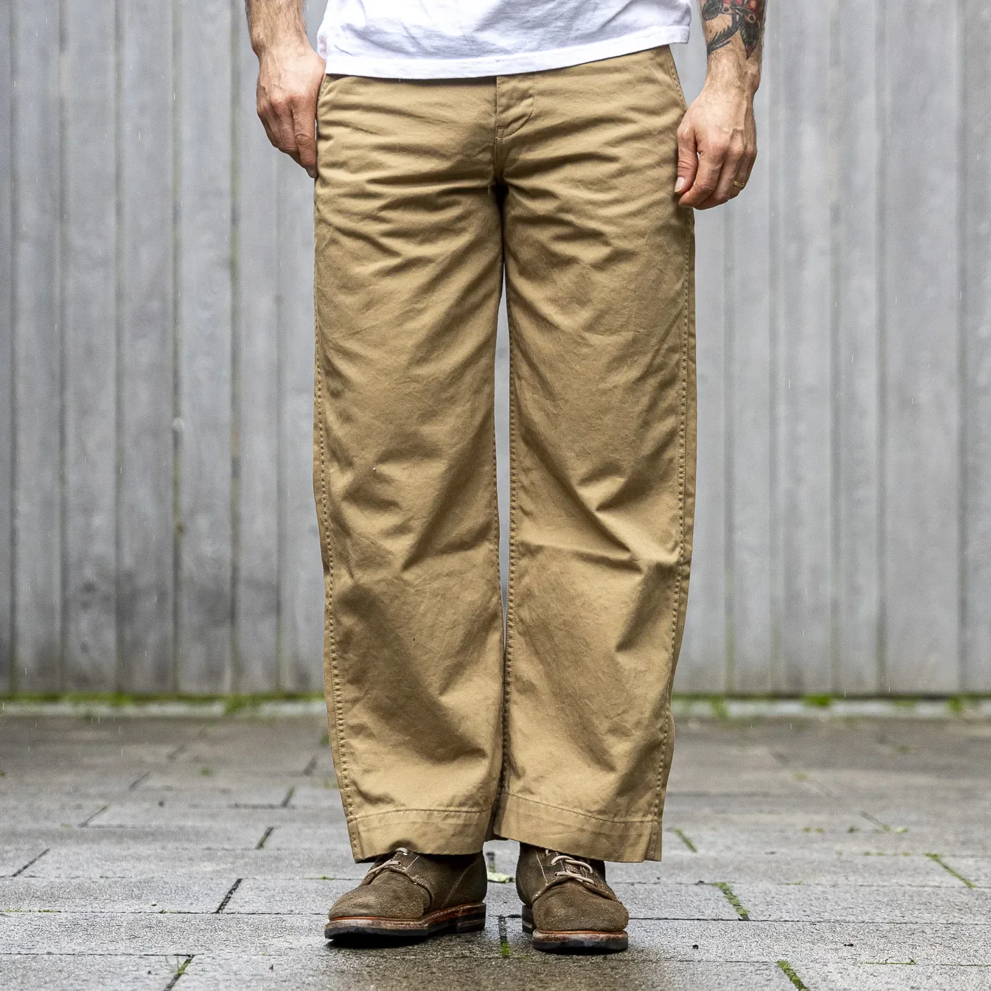 Fullcount 1201 U.S. Army M-41 Combat Chino - Brown Beige / Classic Straight