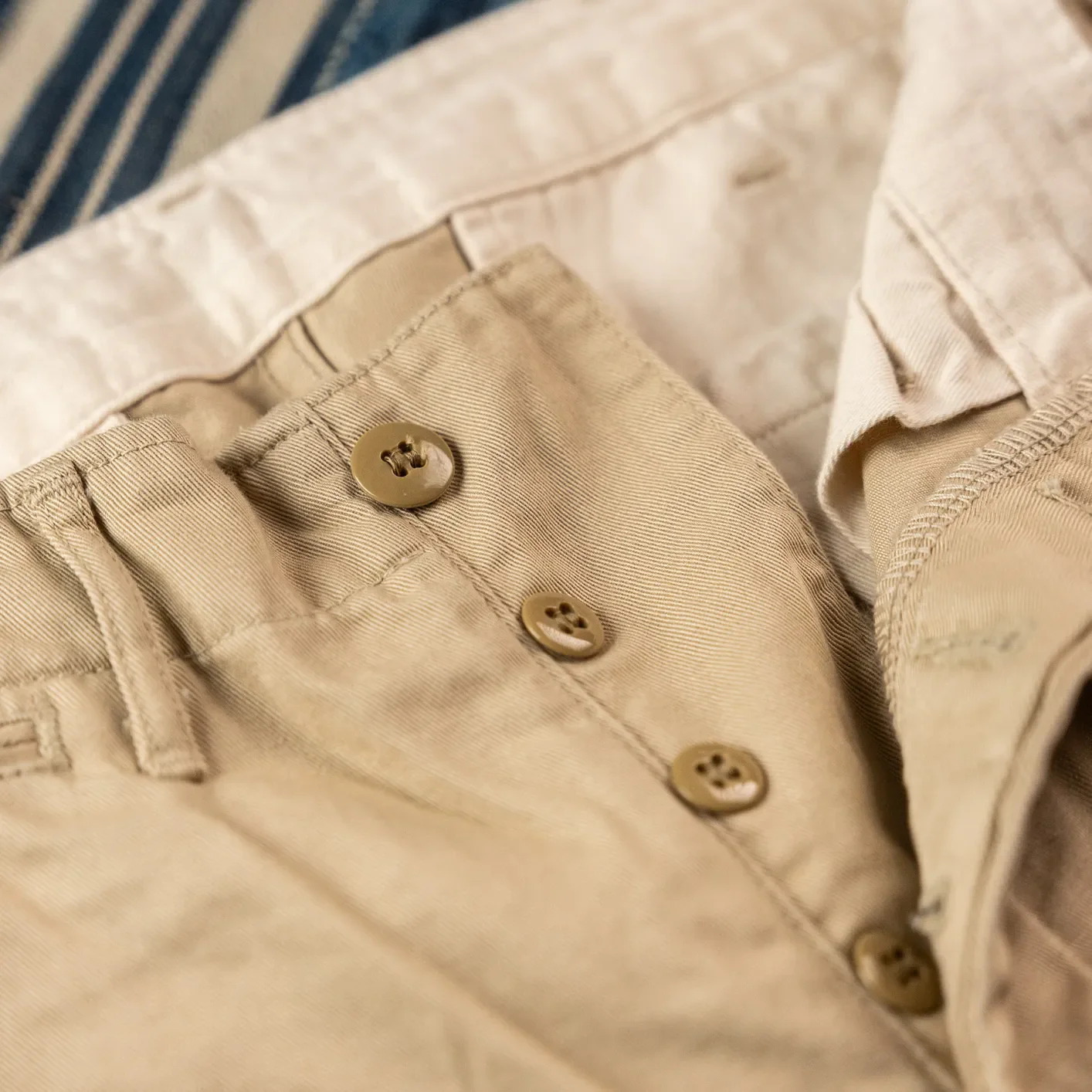 Fullcount 1201 U.S. Army M-41 Combat Chino - Khaki / Classic Straight - Image 4