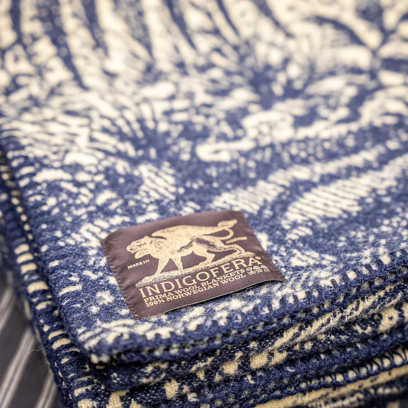 Indigofera Gryphon Talon Blanket - Norwegian Wool - Image 2