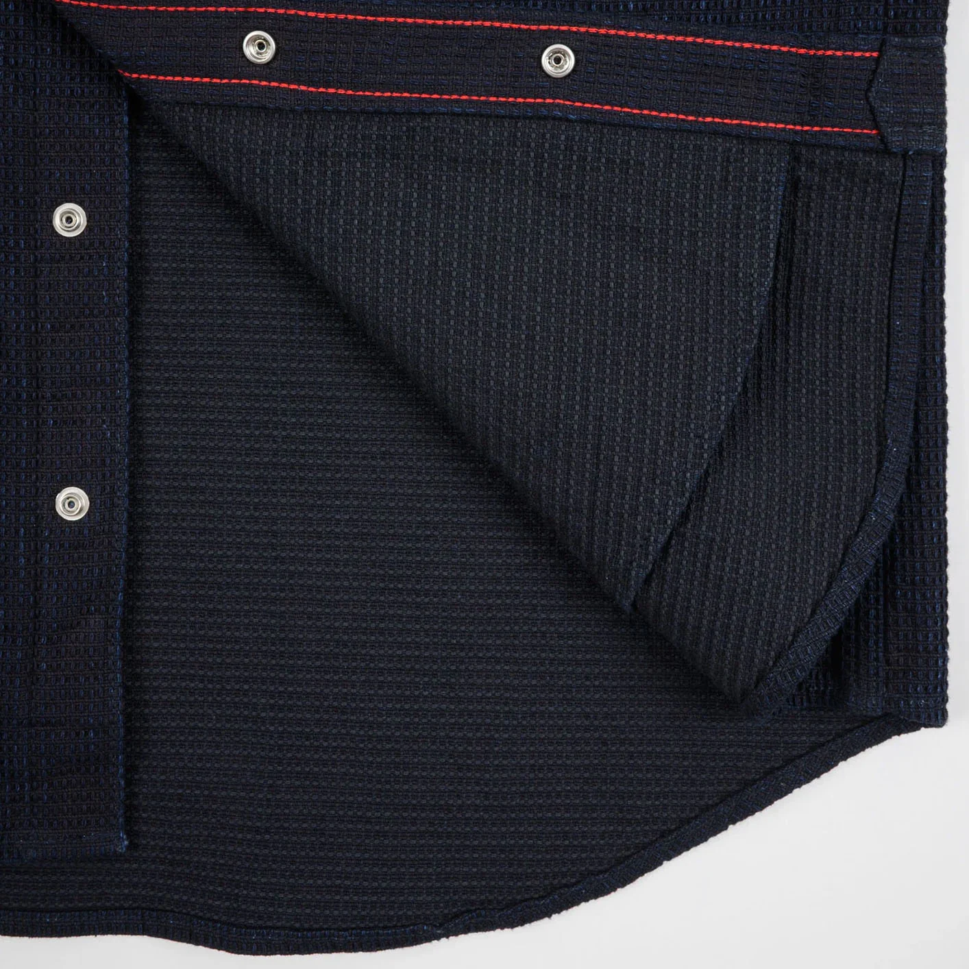 Iron Heart 13.5oz Dobby Cloth CPO Shirt – Indigo / IHSH-437 - Image 11