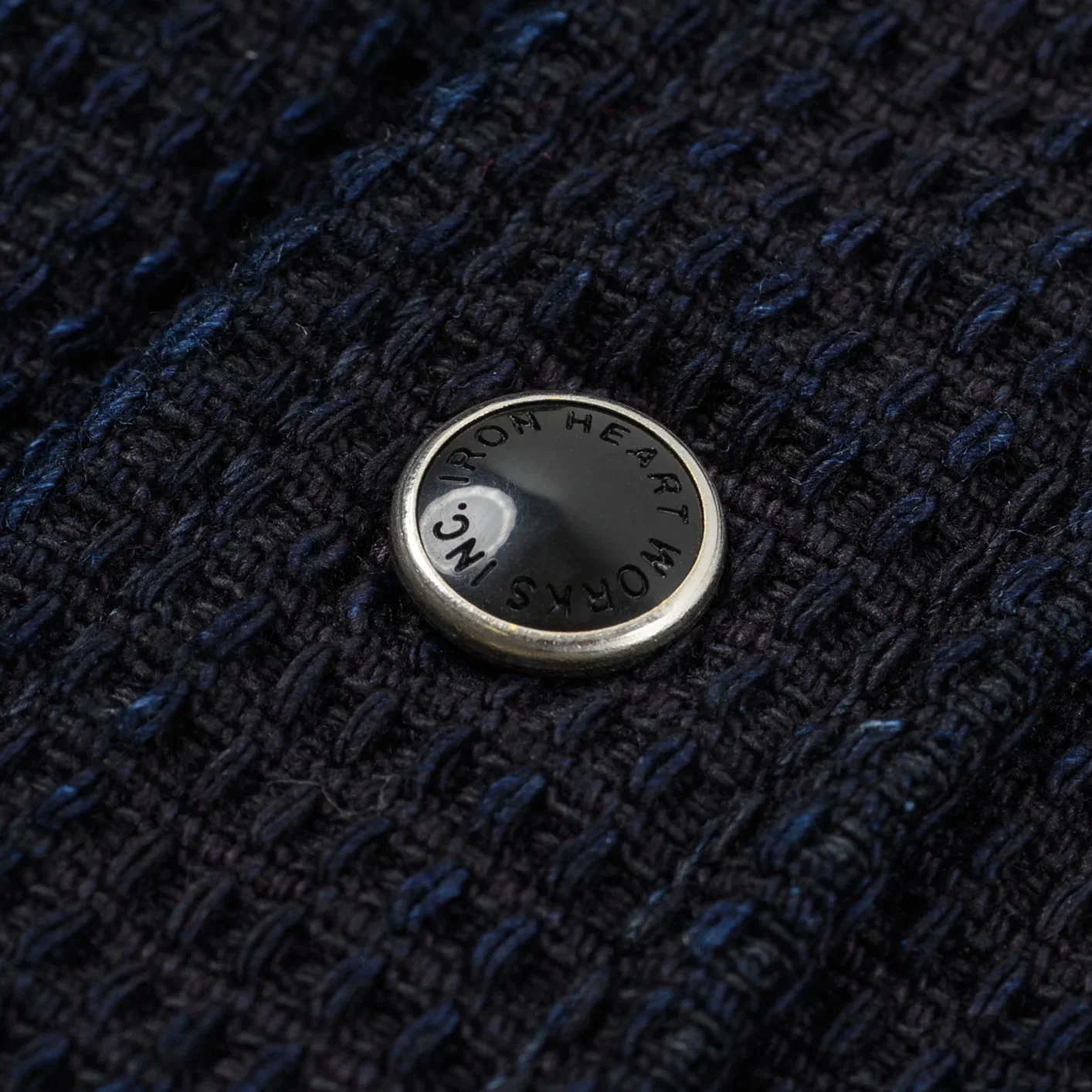 Iron Heart 13.5oz Dobby Cloth CPO Shirt – Indigo / IHSH-437 - Image 9