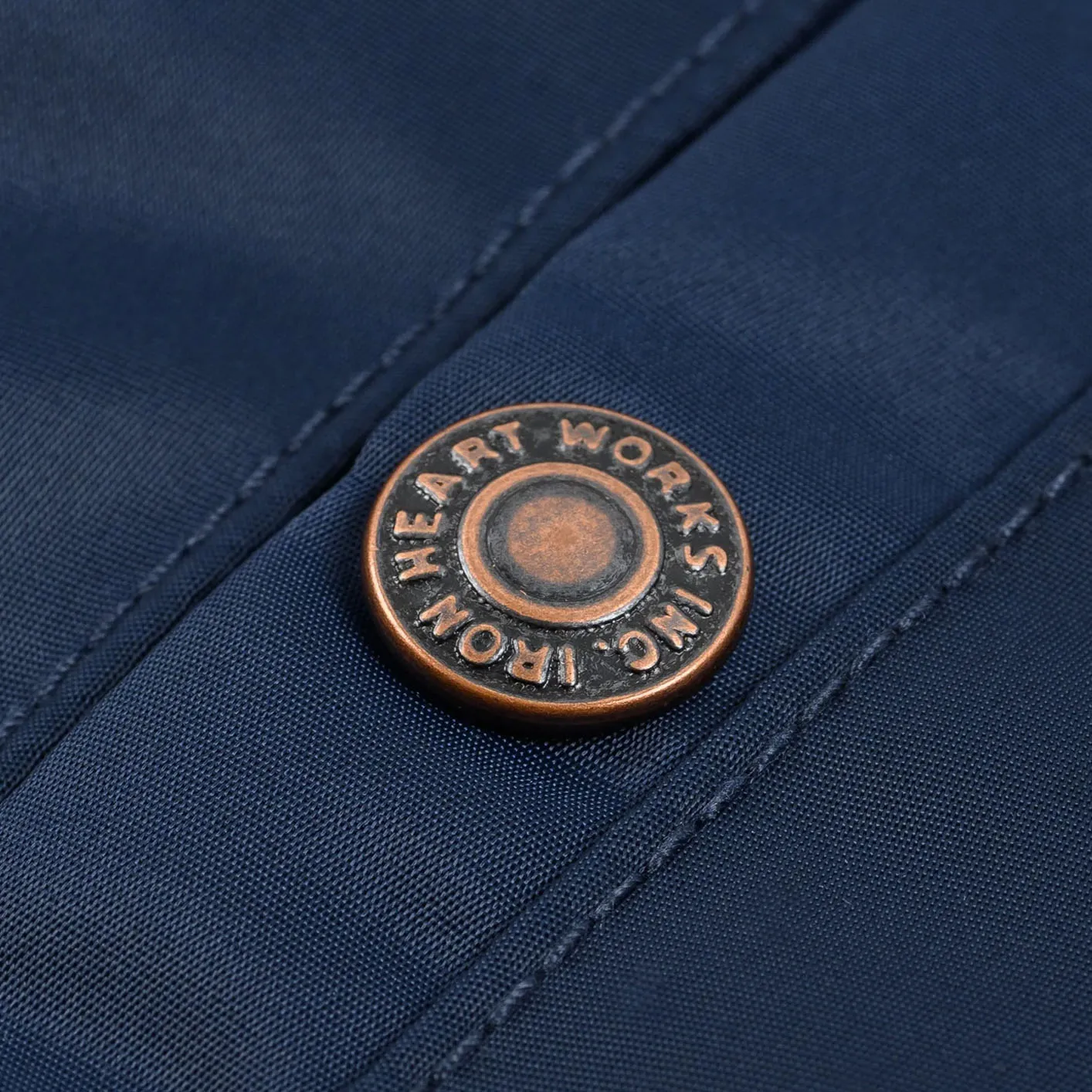 Iron Heart 4.8oz Nylon Type L-2B Flight Jacket – Navy / IHM-50 - Image 11