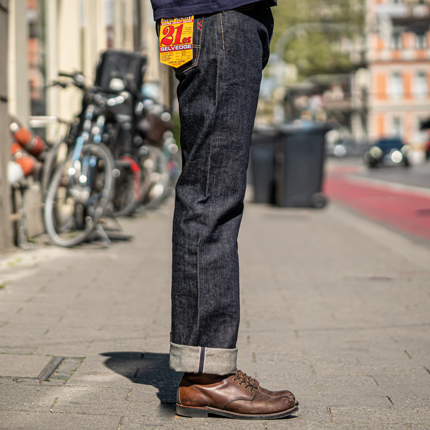 Iron Heart 634s 21oz Selvedge Jeans - Classic Straight / IH-634S - Image 4