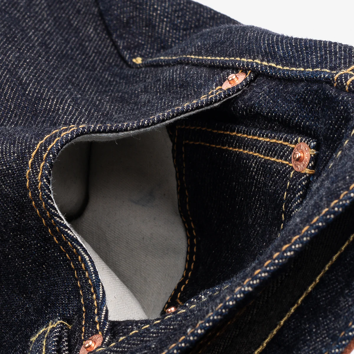 Iron Heart 666s 21oz Selvedge Jeans - Modern Straight / IH-666s-21 - Image 6