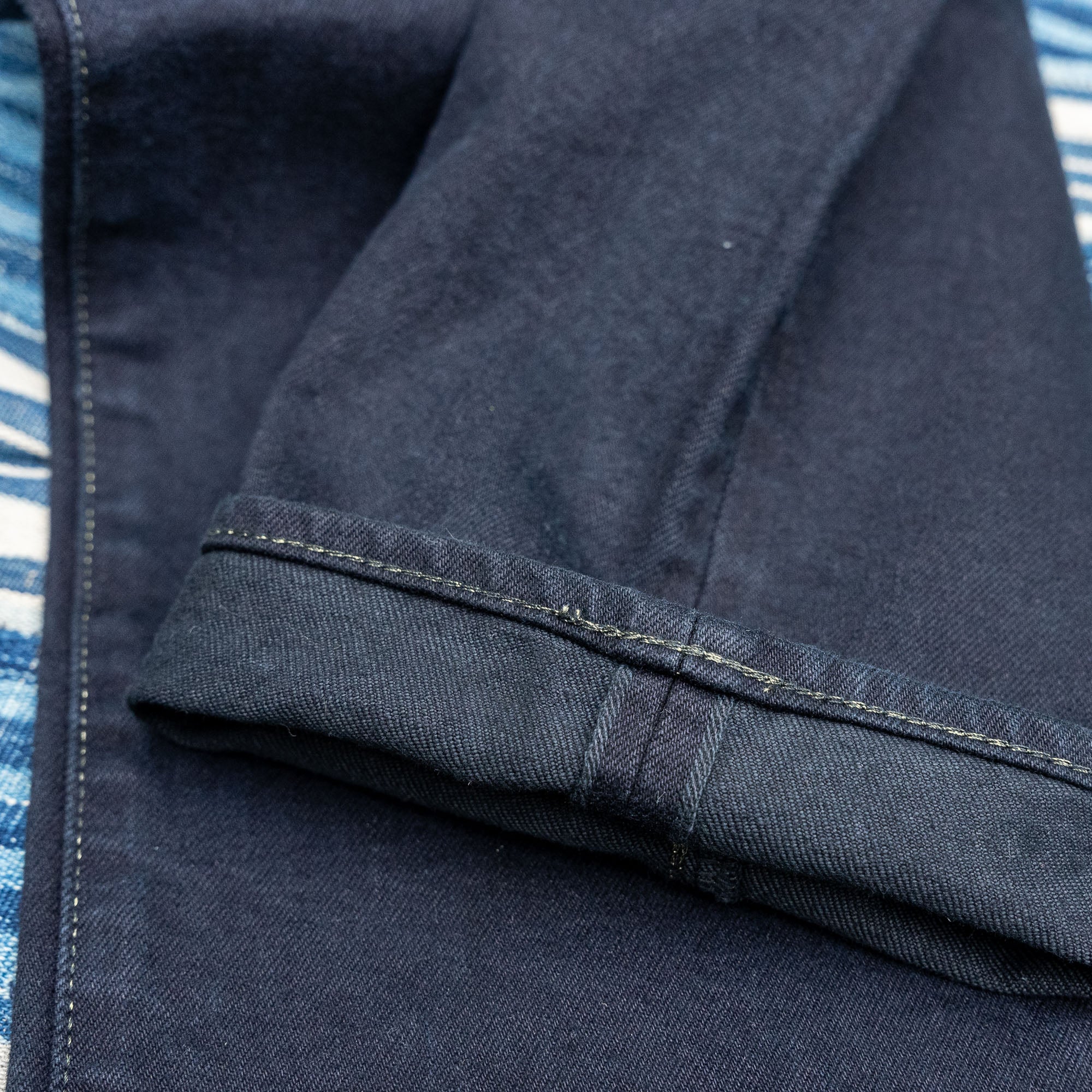 Iron Heart 777  Black Overdyed 14oz Selvedge Jeans - Slim Tapered / IH-777S-142OD - Image 5