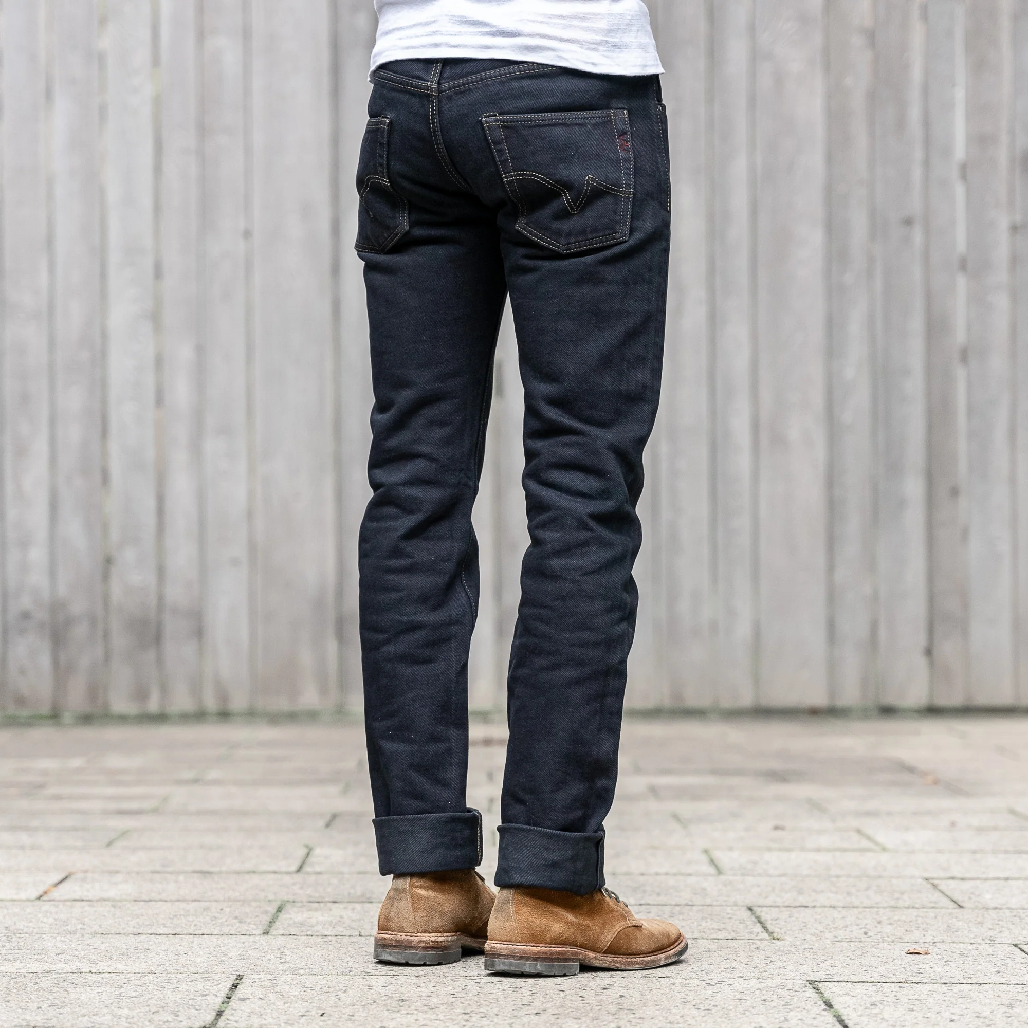 Iron Heart 777 Black Overdyed 21oz Selvedge Jeans – Slim Tapered / IH-777S-21OD - Image 2