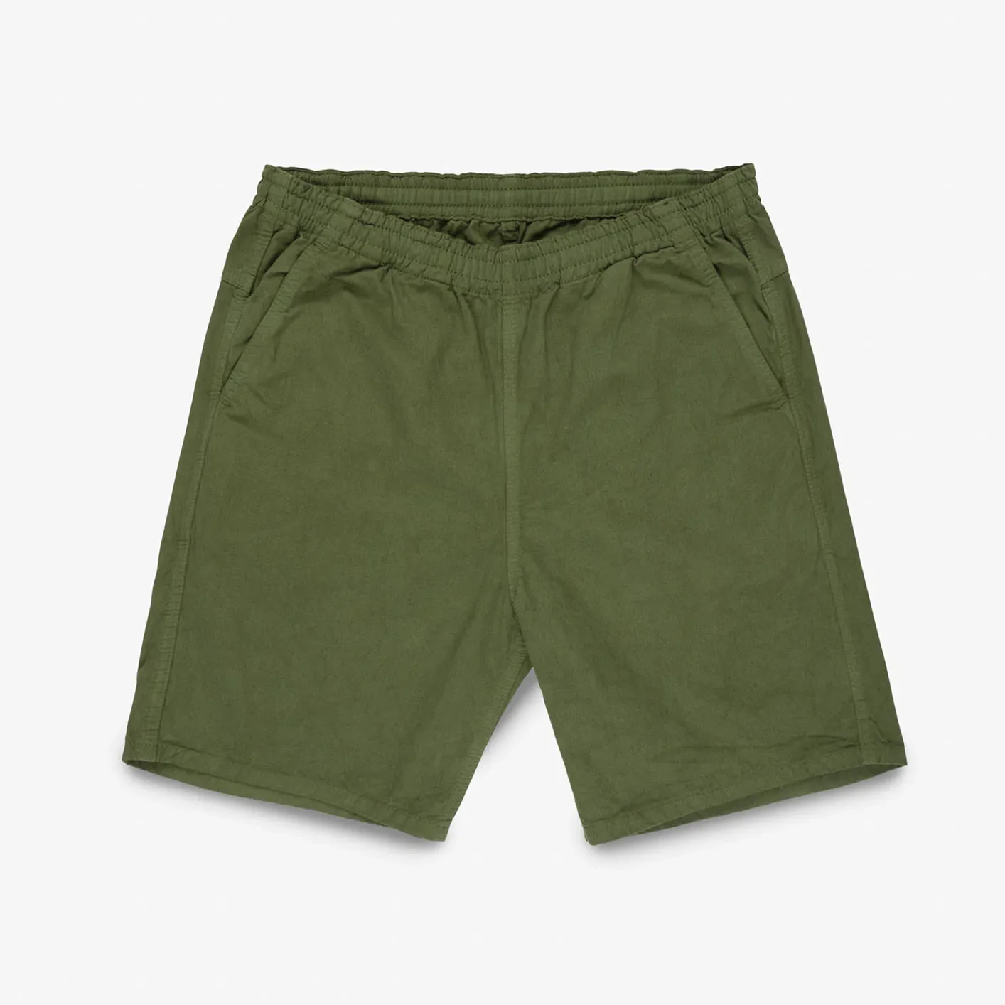Iron Heart Cotton Easy Shorts – Olive / IH-729