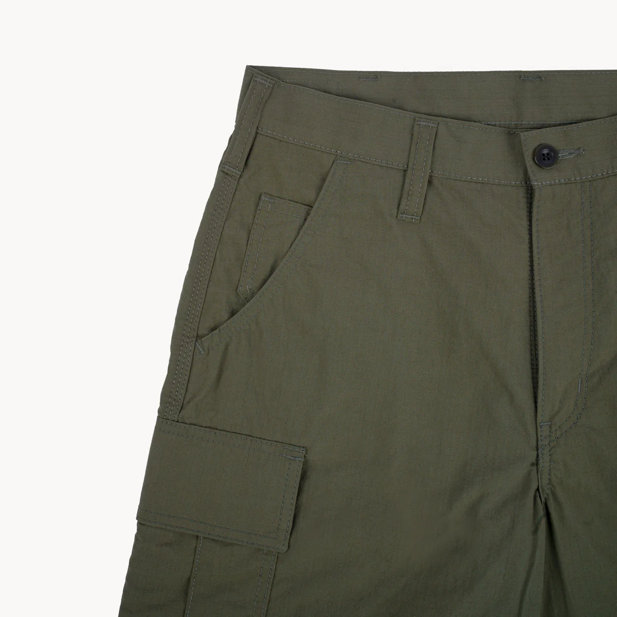 Iron Heart 7oz Ripstop Cargo Shorts – IH-736 / Olive Drab Green - Image 5