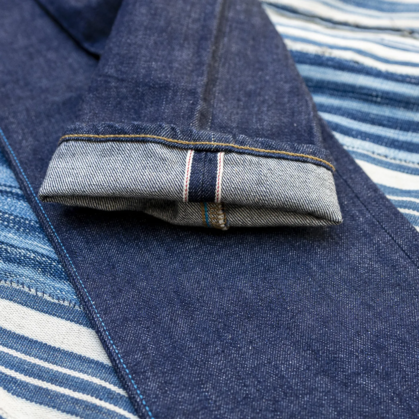 Japan Blue J204 'Circle' 12.5oz Selvedge Jeans - Slim Tapered - Image 3