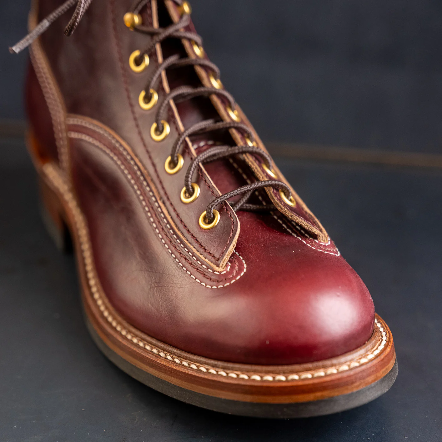 John Lofgren Donkey Puncher Boots – Burgundy / Horween Chromexcel Leather - Image 2