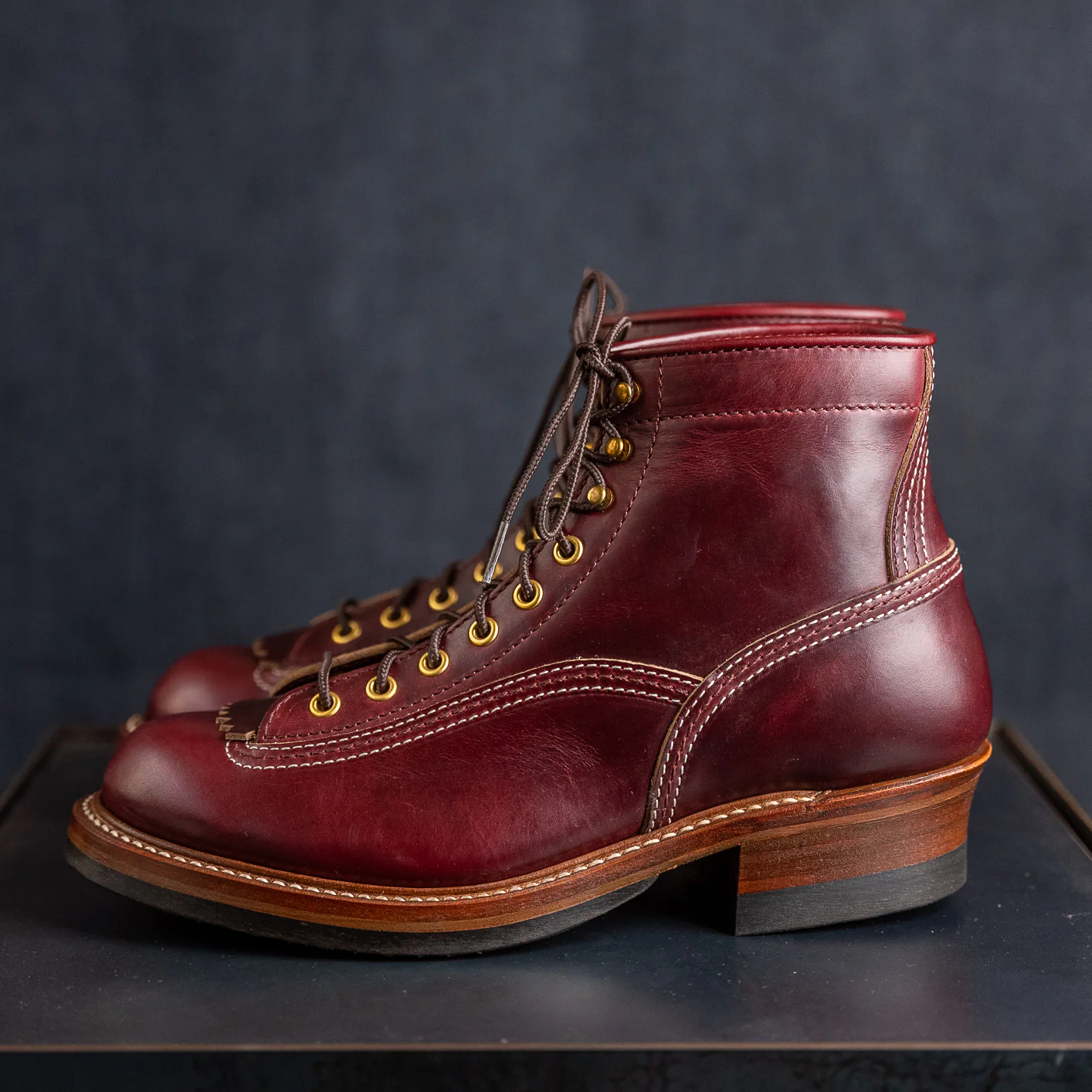 John Lofgren Donkey Puncher Boots – Burgundy / Horween Chromexcel Leather - Image 6
