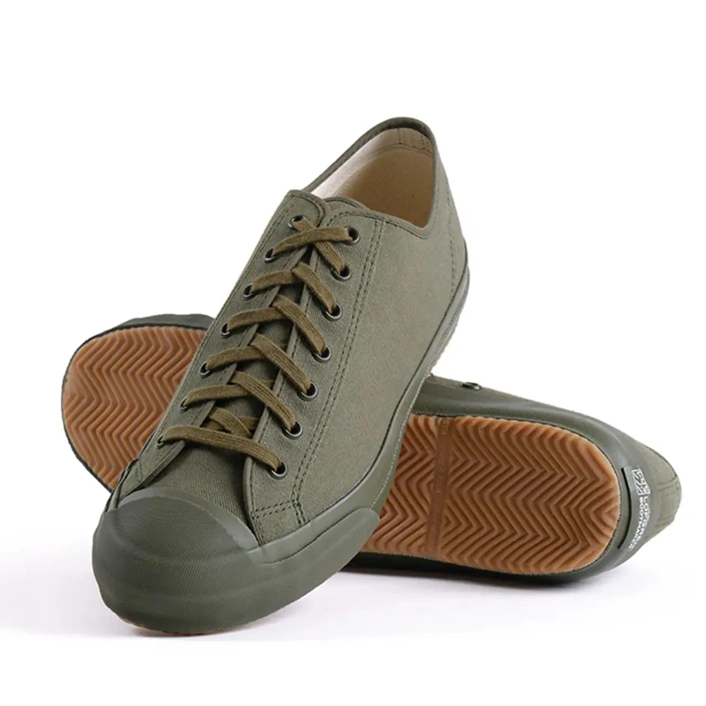 John Lofgren JLB 12oz Champion Sneakers – Solid Olive - Image 2