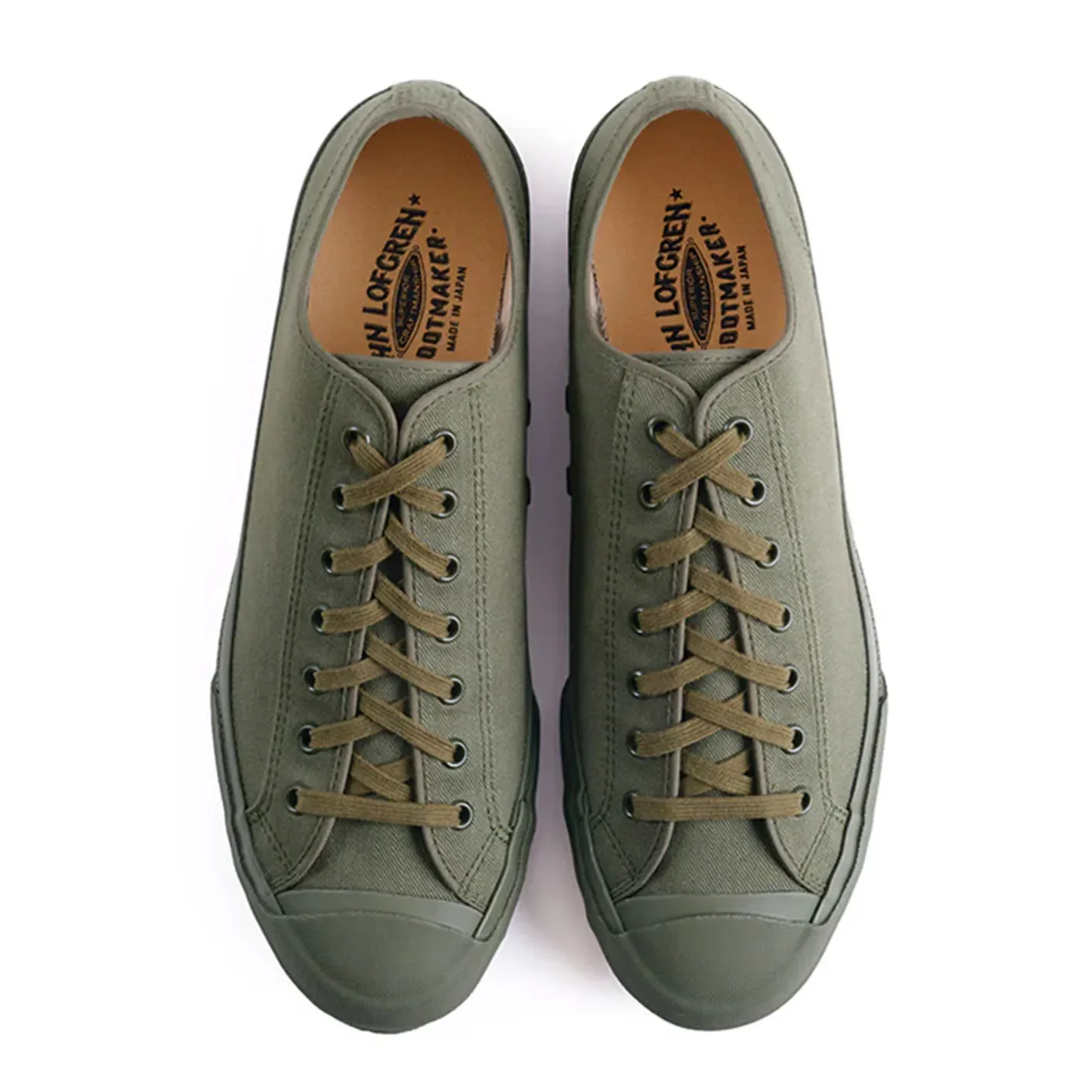 John Lofgren JLB 12oz Champion Sneakers – Solid Olive - Image 7