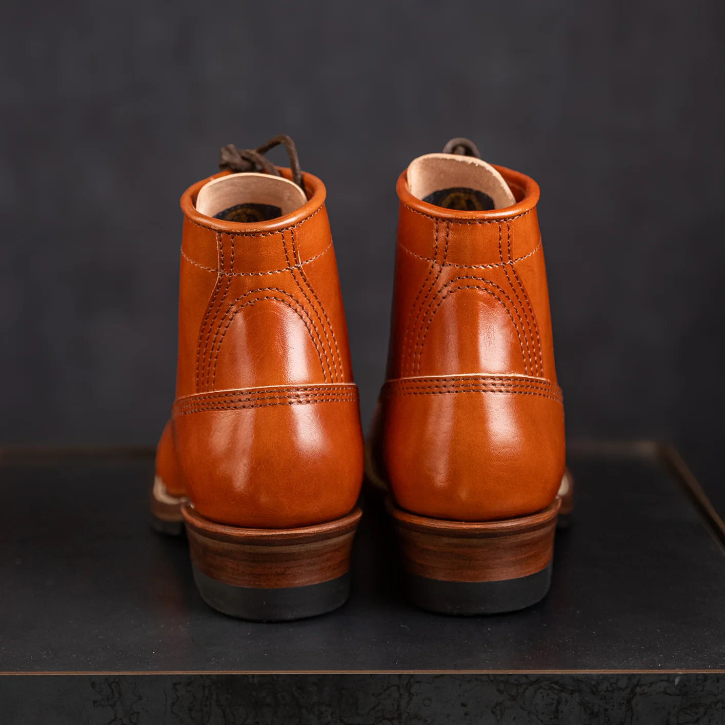 John Lofgren Steel Gang Boots – Camel / Shinki Hikaku Horsebutt - Image 5