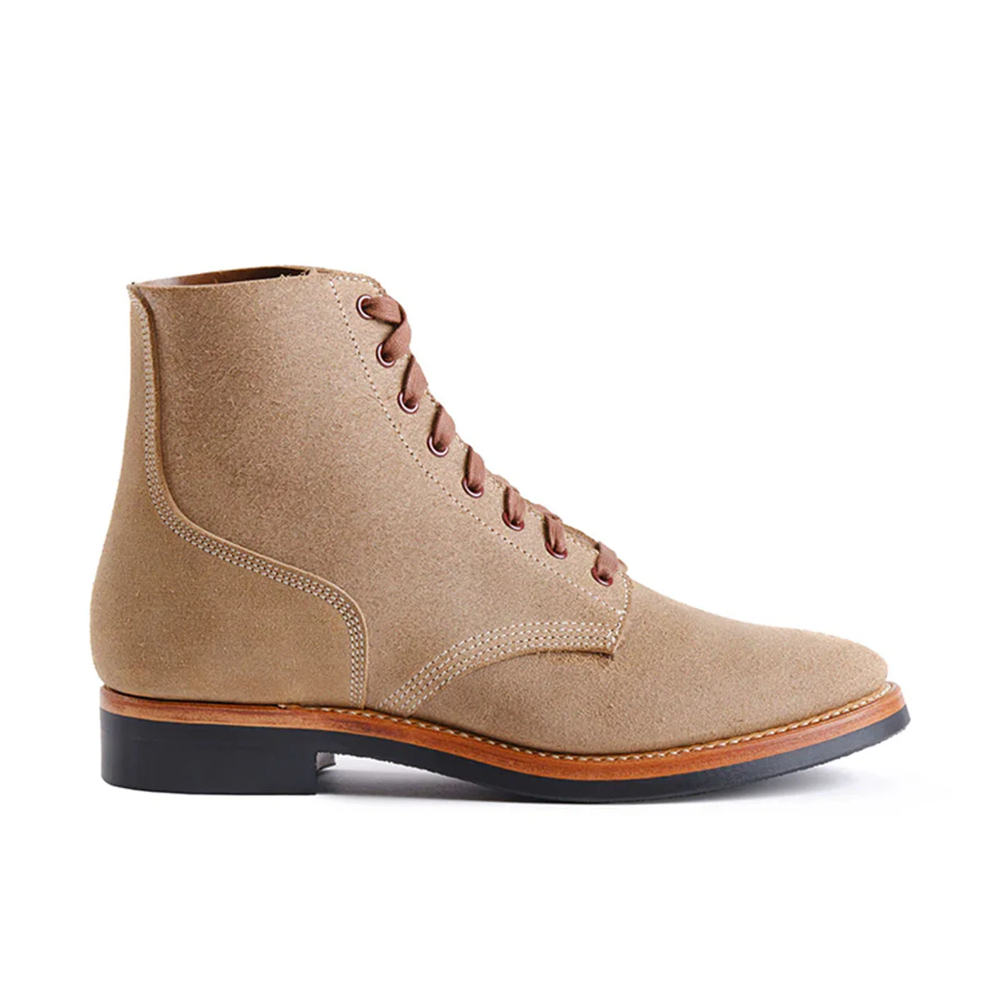 John Lofgren US Navy N-1 ‘Boondockers‘ Field Shoes – Natural Roughout Chromexcel - Image 4