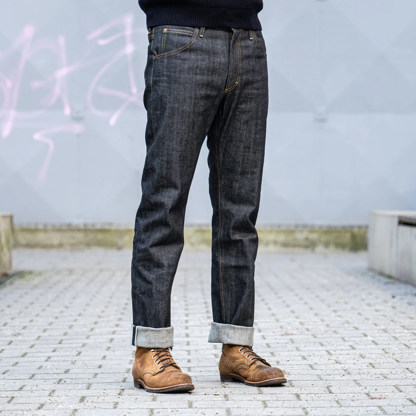 Lee 101Z 13¾oz Lefthand Twill Selvage Jeans – Regular Straight - Image 3