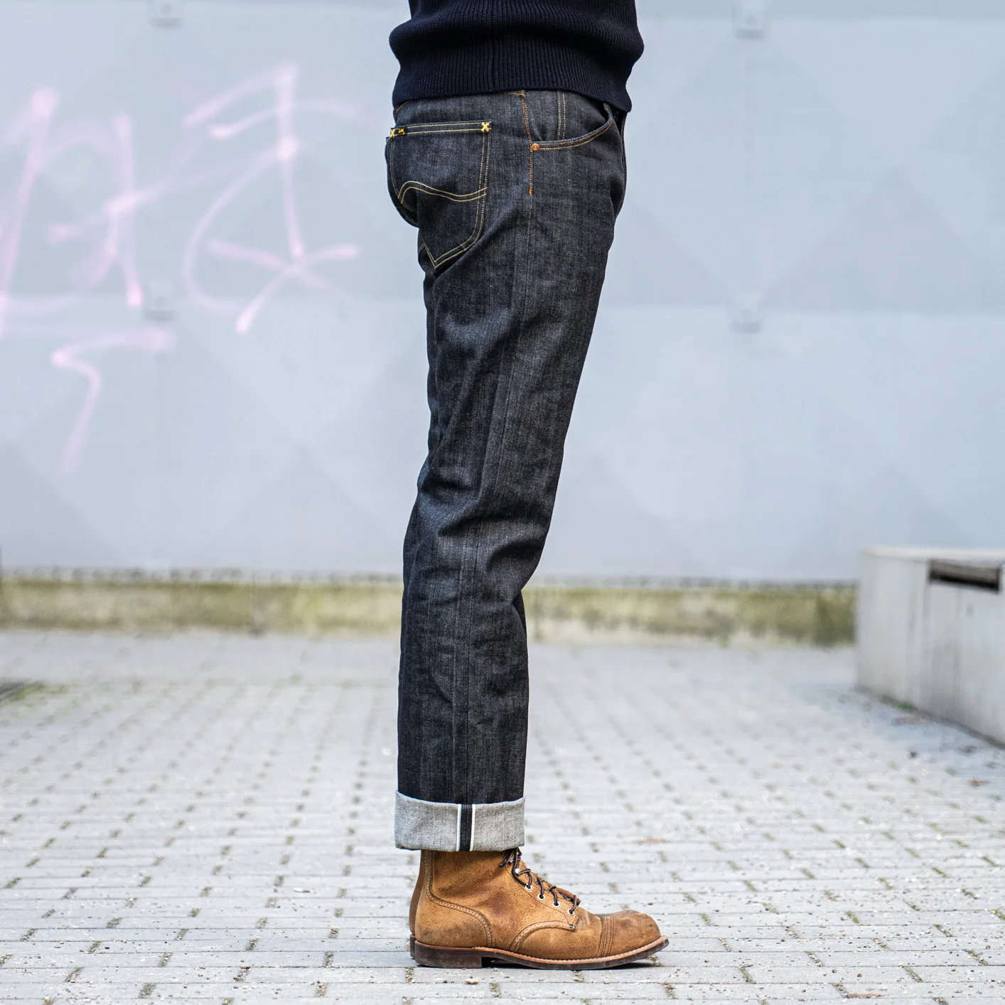 Lee 101Z 13¾oz Lefthand Twill Selvage Jeans – Regular Straight - Image 4