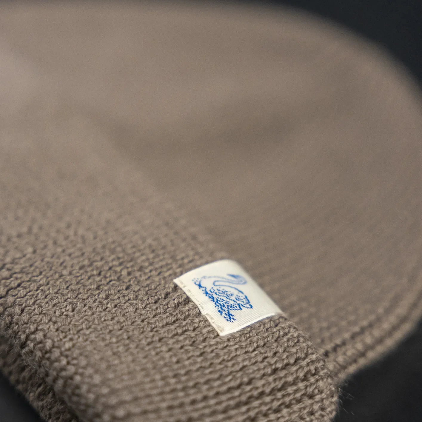 Merz b. Schwanen Merino Wool Beanie – Grain - Image 2
