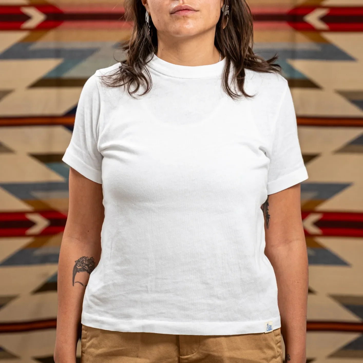 Merz b. Schwanen Women 7.4oz Authentic T-Shirt – White