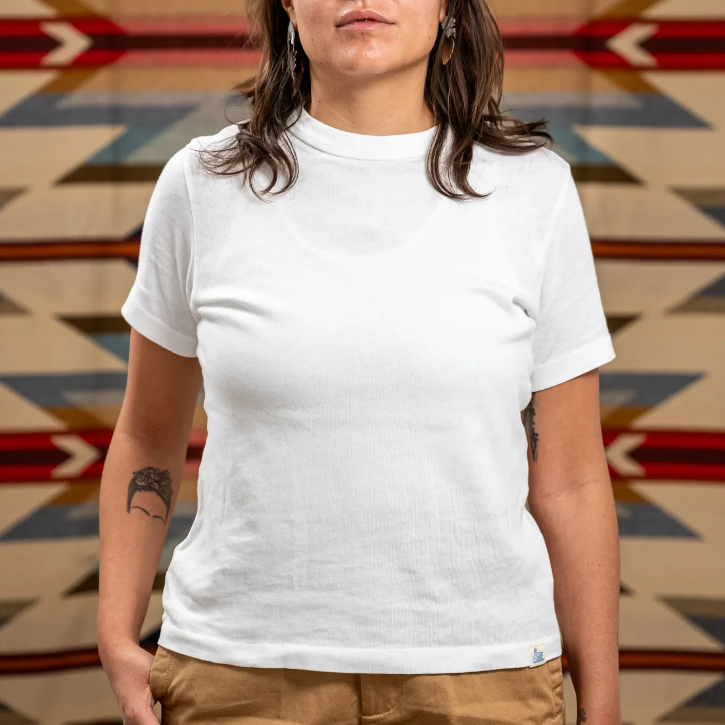 Merz b. Schwanen Women 7.4oz Authentic T-Shirt – White - Image 4