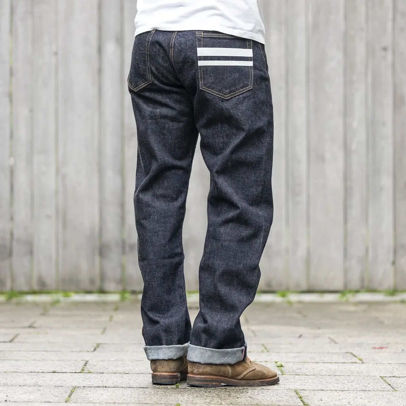 Momotaro #100 15.7oz Tokuno Selvedge Jeans - Classic Straight / GTB Stripes - Image 6