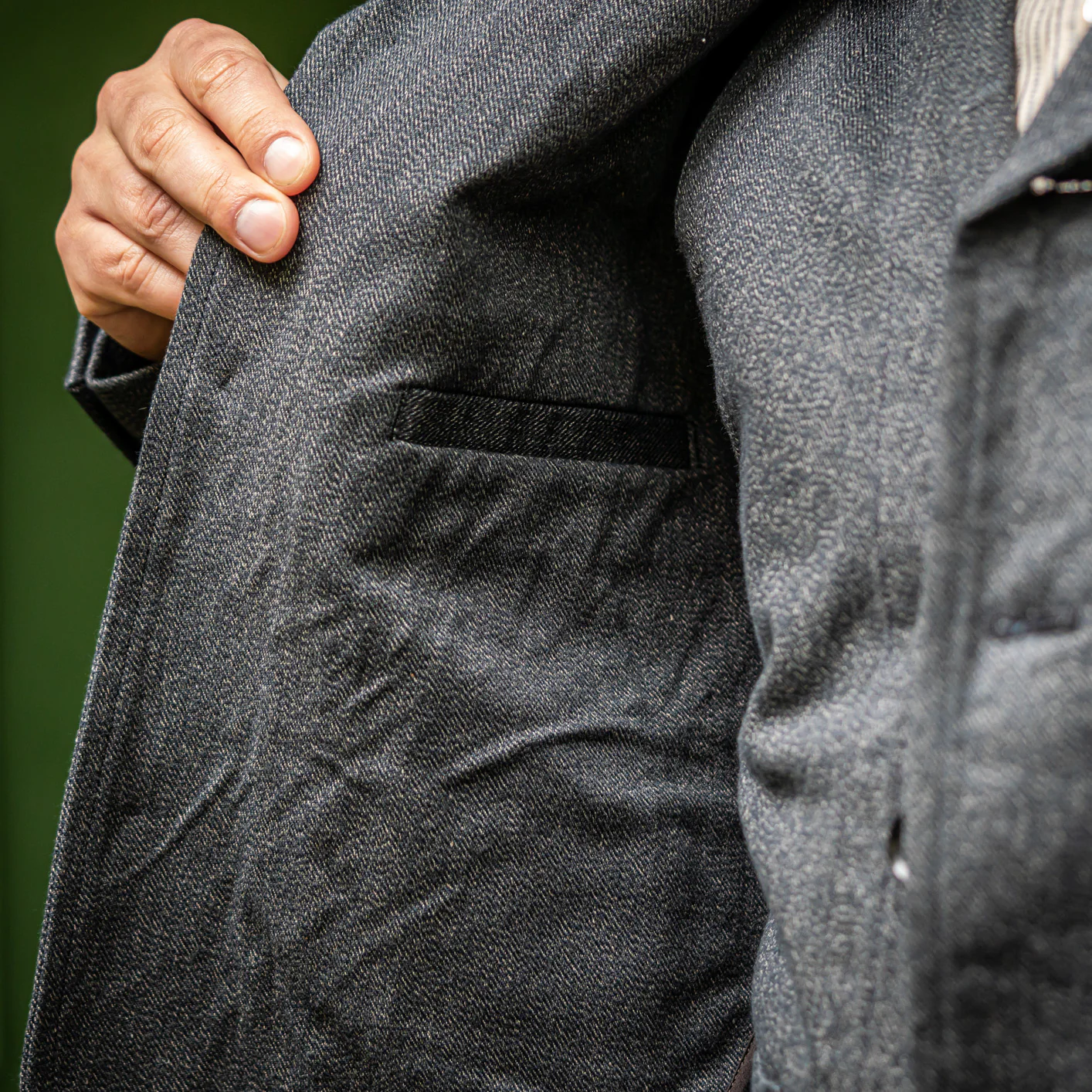 Orgueil OR-4012 Twisted Heather Sack Jacket - Image 9