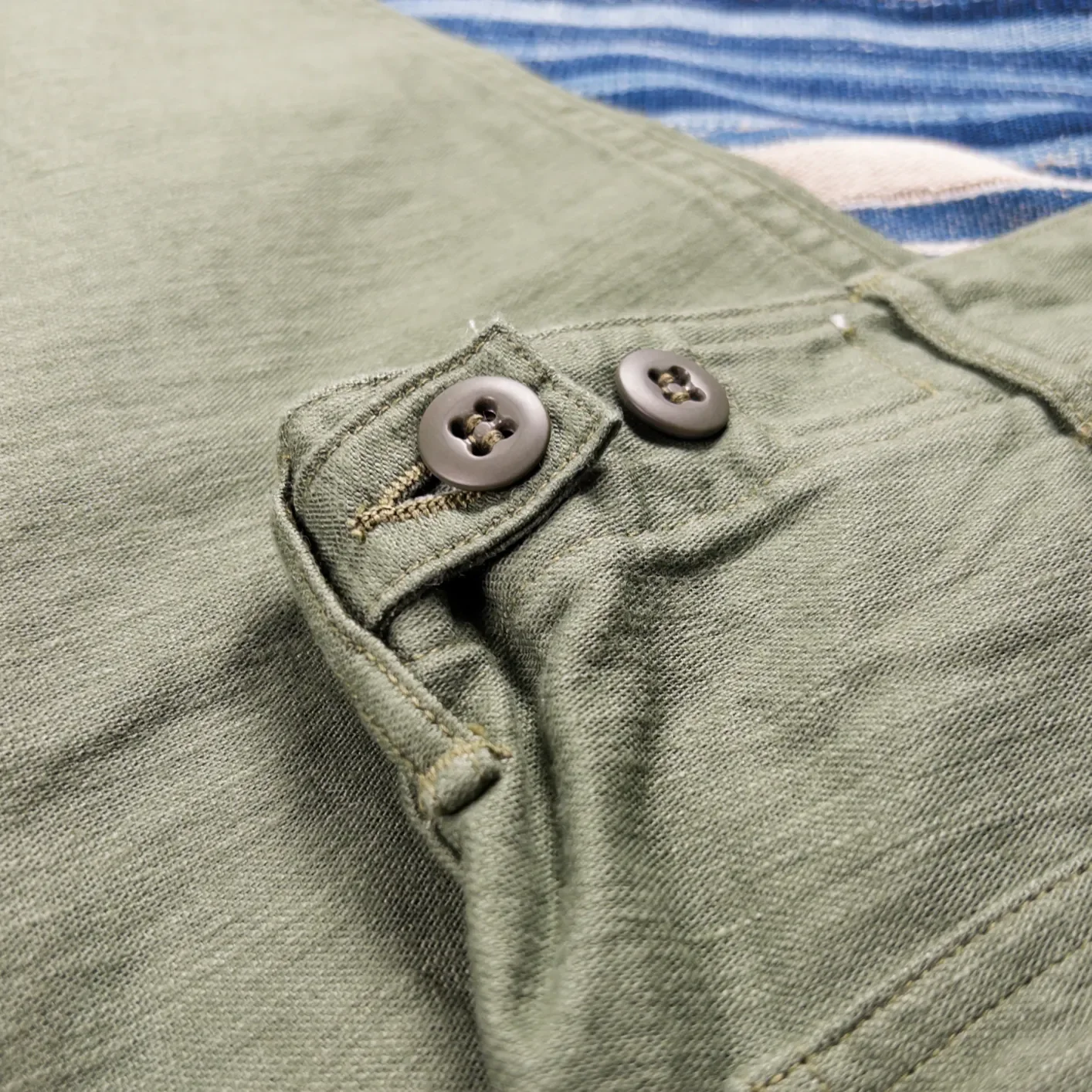 OrSlow 5002 9oz US Army Fatigue Pants – Green - Image 5