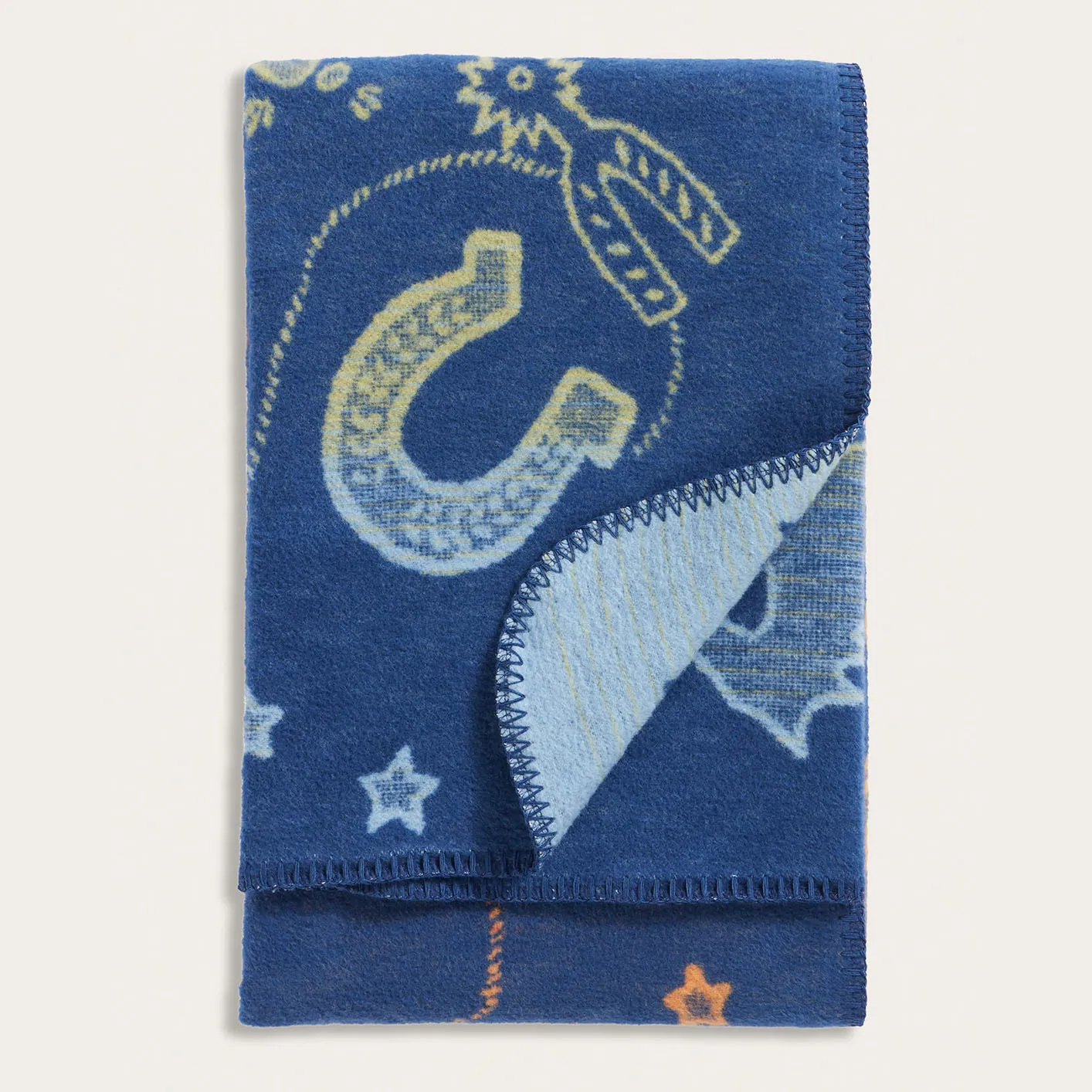 Pendleton Organic Cotton Baby Blanket – Cosmic Rodeo / Blue - Image 4